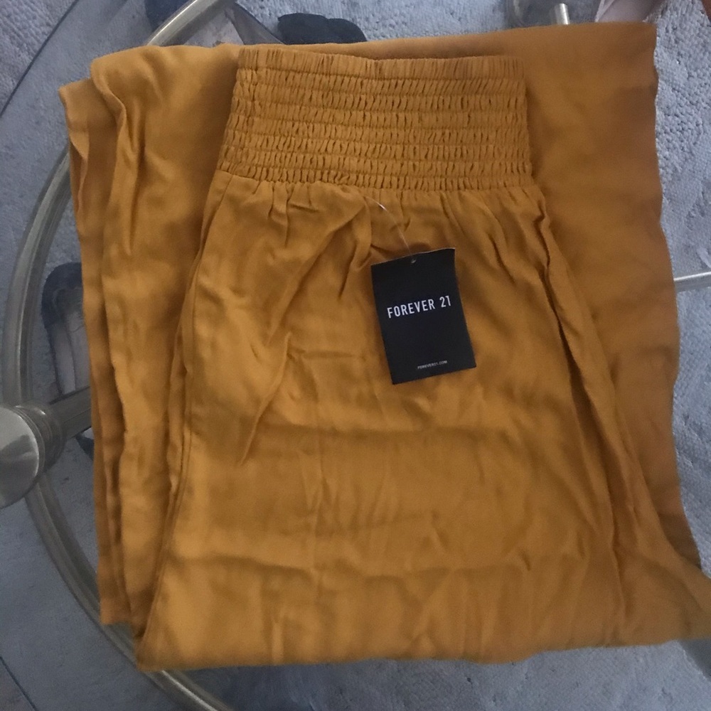 Wide leg, Woven Pants